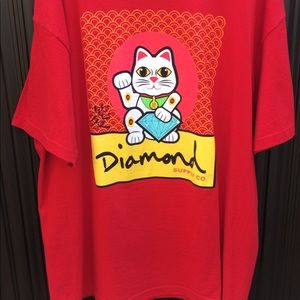 Diamond Supply “Lucky Cat” Men’s T-Shirt